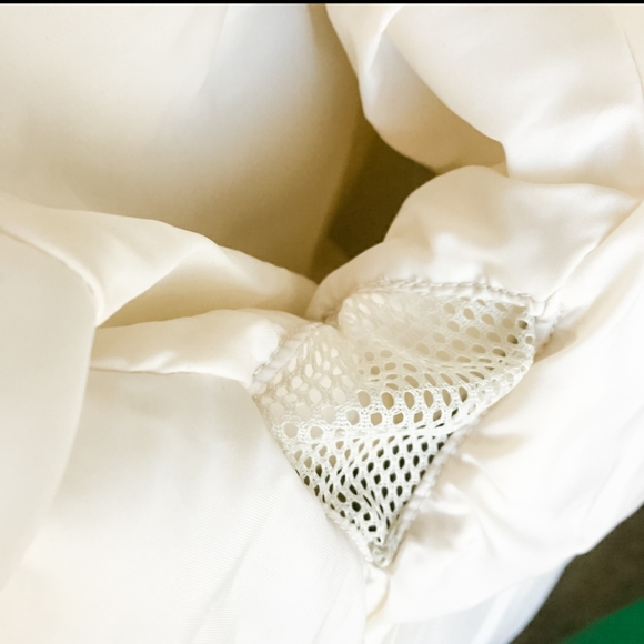 Burtom jacket Vintage off white with print - Picture 6 of 7